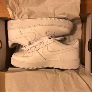 Never Used, with Box Nike Air Force 1 '07 in White